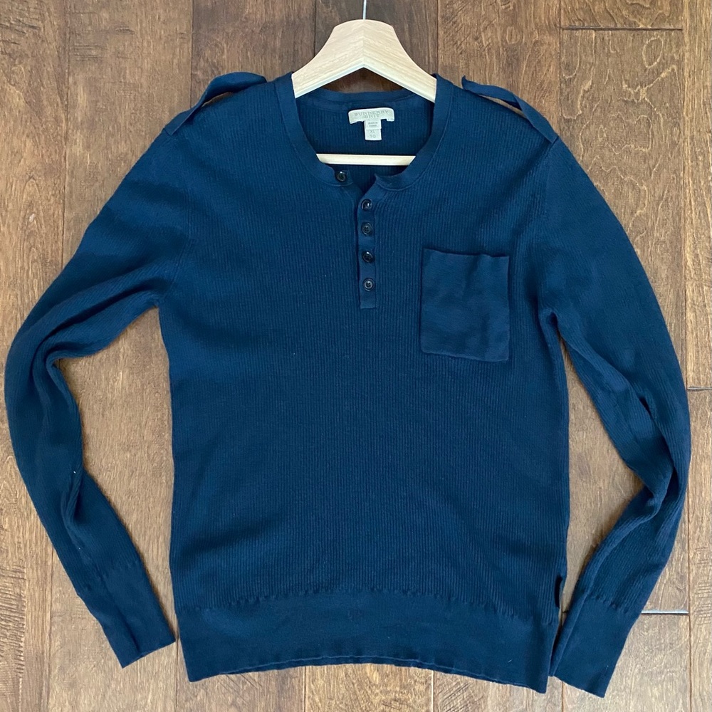 Burberry Super Fine Merino Wool Sweater